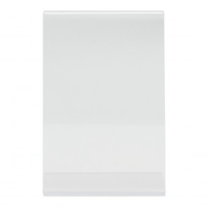 Securit® Porte - affiche en L - acrylique transparent - Format A8 6x