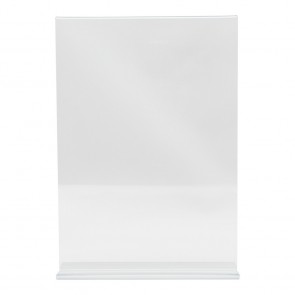 Securit® Porte - affiche vertical en acrylique transparent - Format A4