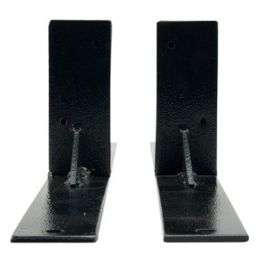 Securit® Multi - ardoise™ pieds. 2 pieds métalliques pour supporter la Multiardoise™. 42x17x5cm Noir