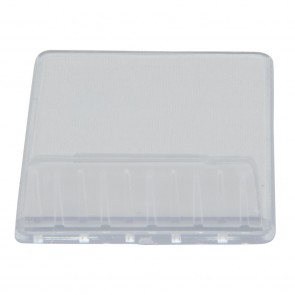 Securit® support acrylique pour ardoise tag - transparent. 6 Packs de 10. Tags non inclus