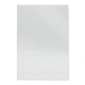 Securit® Porte - affiche en L - acrylique transparent - Format A6 6x