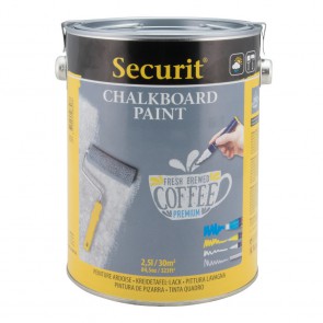 Securit® Pot de peinture ardoise acrylique à base d'eau - 2 5L GRIS